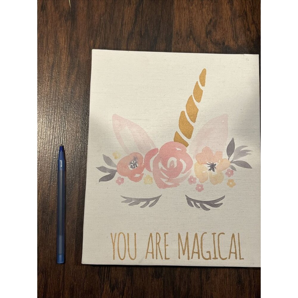 You are Magical unicorn Canvas Art